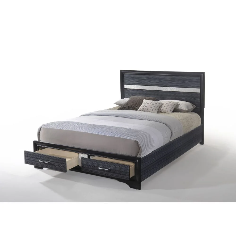 DAE 5-Piece Bedroom Set Bed, Dresser, Chest and 2 Nightstands