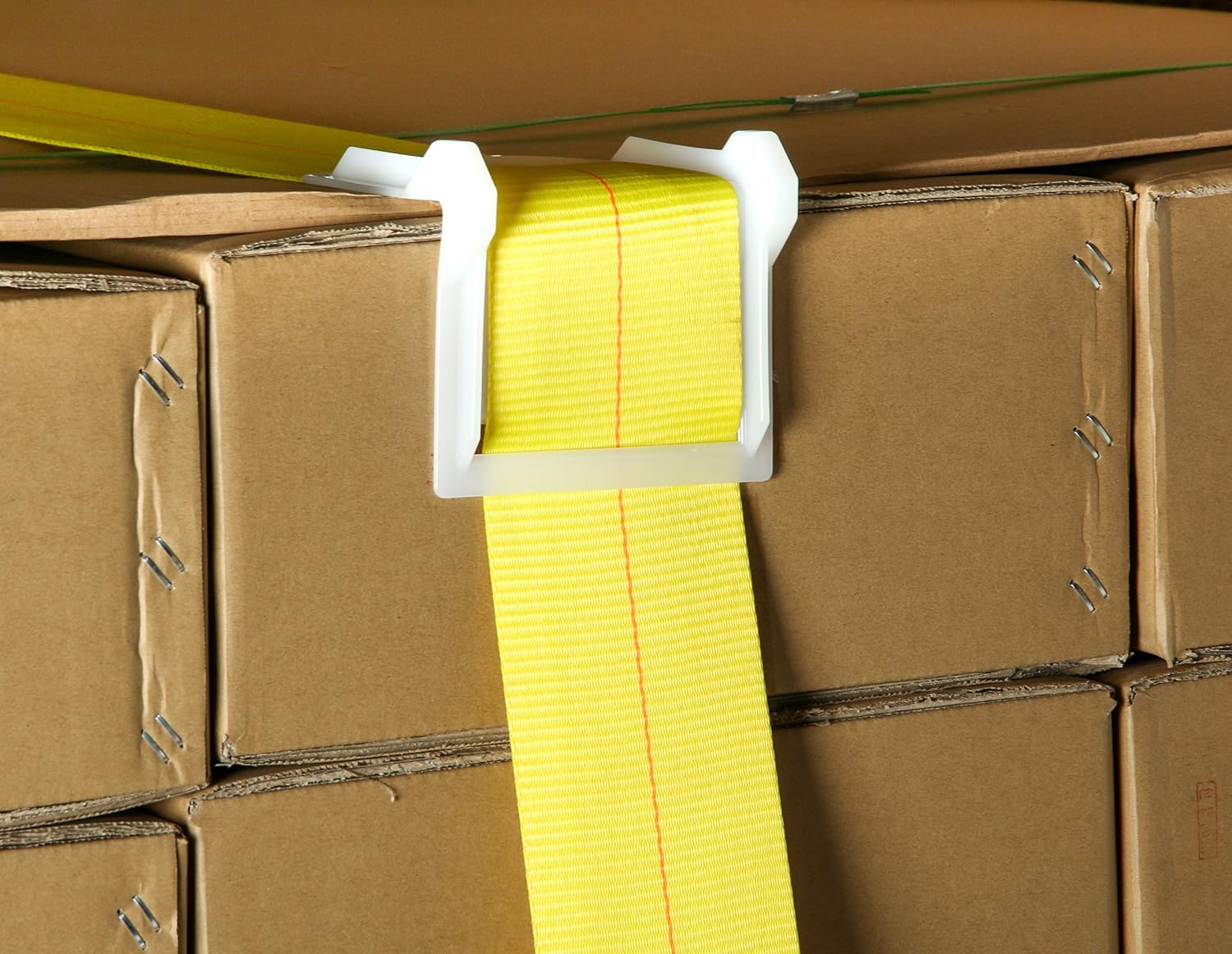 Vee Board 20-Pack Corner Edge Protectors for Cargo Loads, Cushion for Tie-Down Logistic Ratchet and Cam Straps Tie Downs on Flatbed Trailers