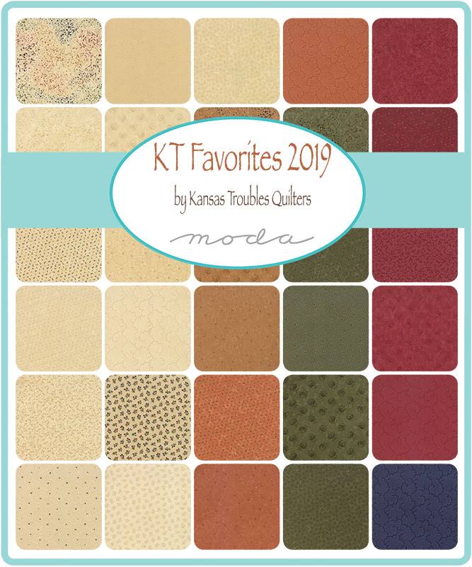 Favorites 2019 Layer Cake by Kansas Troubles, 42 10 inch Squares - Moda Fabrics