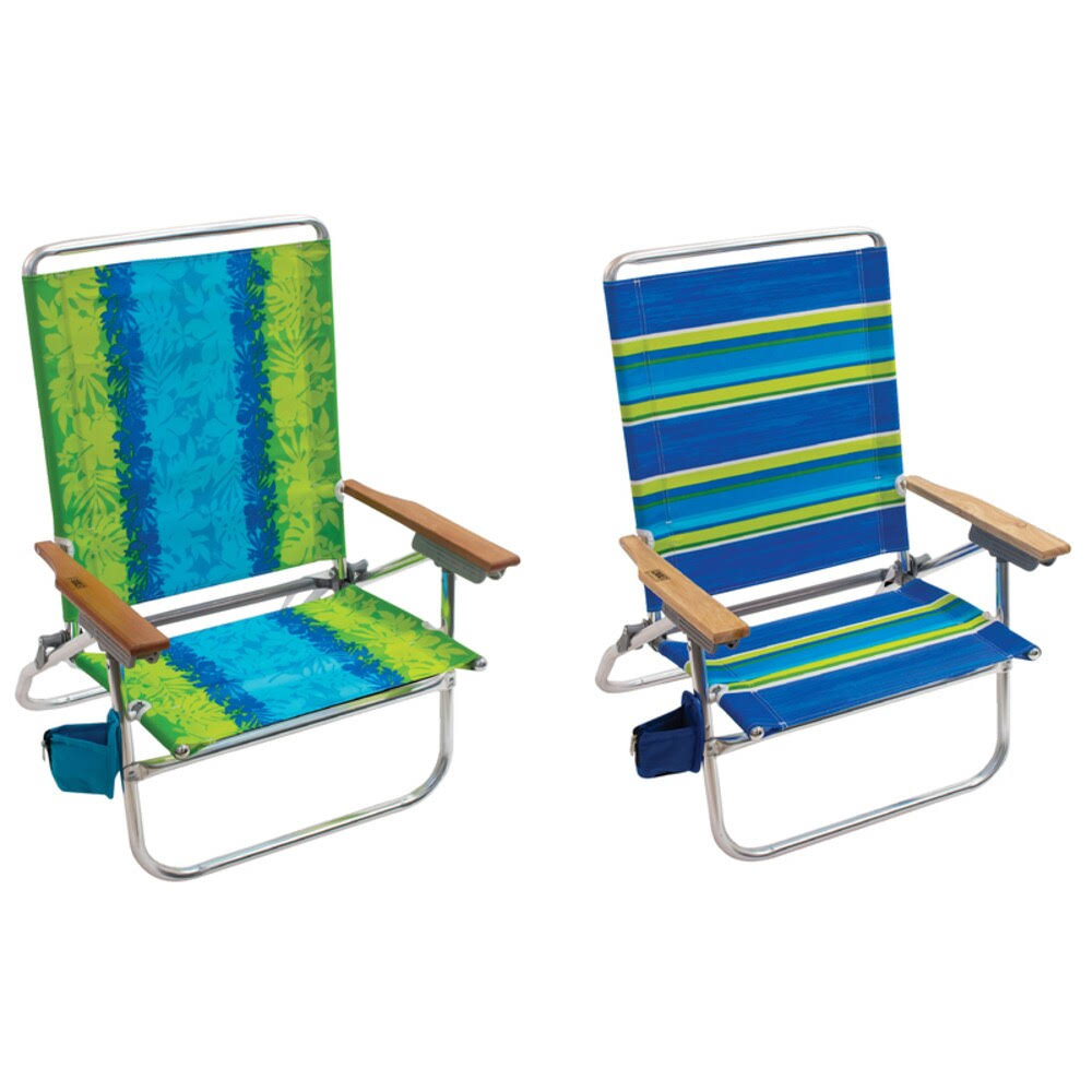 Rio Brands Sc602-2052005pk4 In-Easy Out 4-Position Beach Chair, 250 lbs