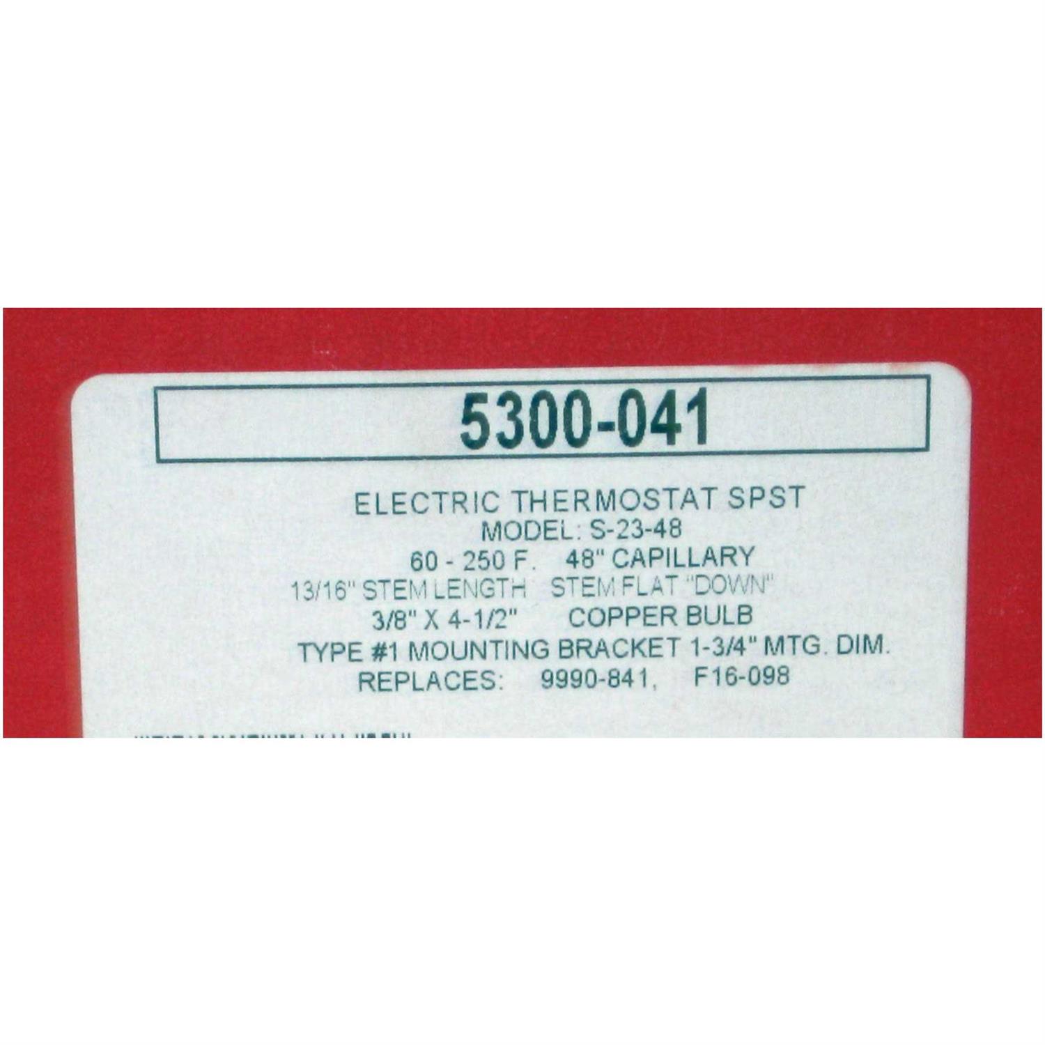 Robertshaw 5300-041 Thermostat - Shop Hardware Tools Online Store
