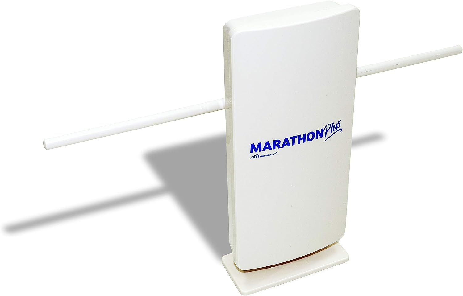 New 2020 Free Signal TV Marathon Plus Indoor/Outdoor Whole-House Digital TV Antenna with Breakthrough Amplified Technology for Long-Distance