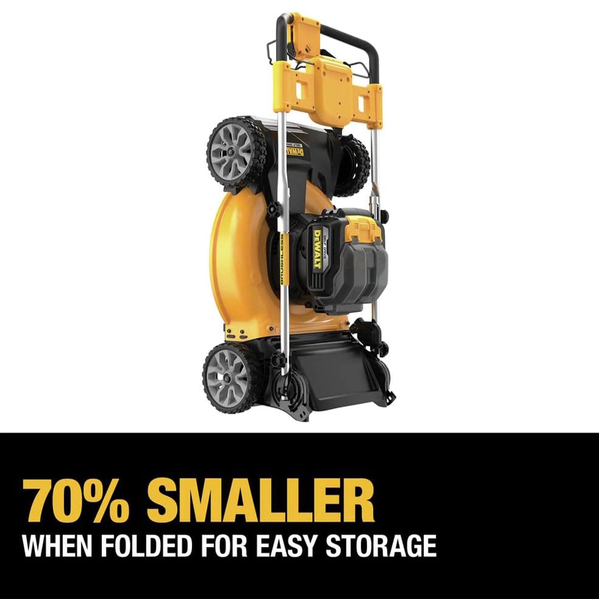 DEWALT 20V MAX Self Propelled 21.5 Inch Automatic Brushless Lawn Mower