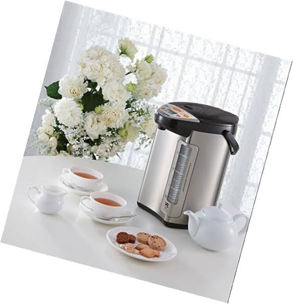 Zojirushi America Corporation CV-DCC40XT VE Hybrid Water Boiler and Warmer, 4-Liter, Stainless Dark