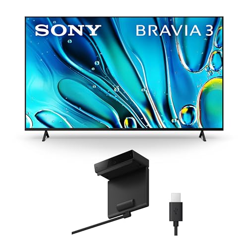 Sony 43-Inch Class 4K Ultra HD BRAVIA 3 LED Smart TV with Google TV, Dolby Vision HDR, and Exclusive Features for PlayStation®5 (K-43S30)