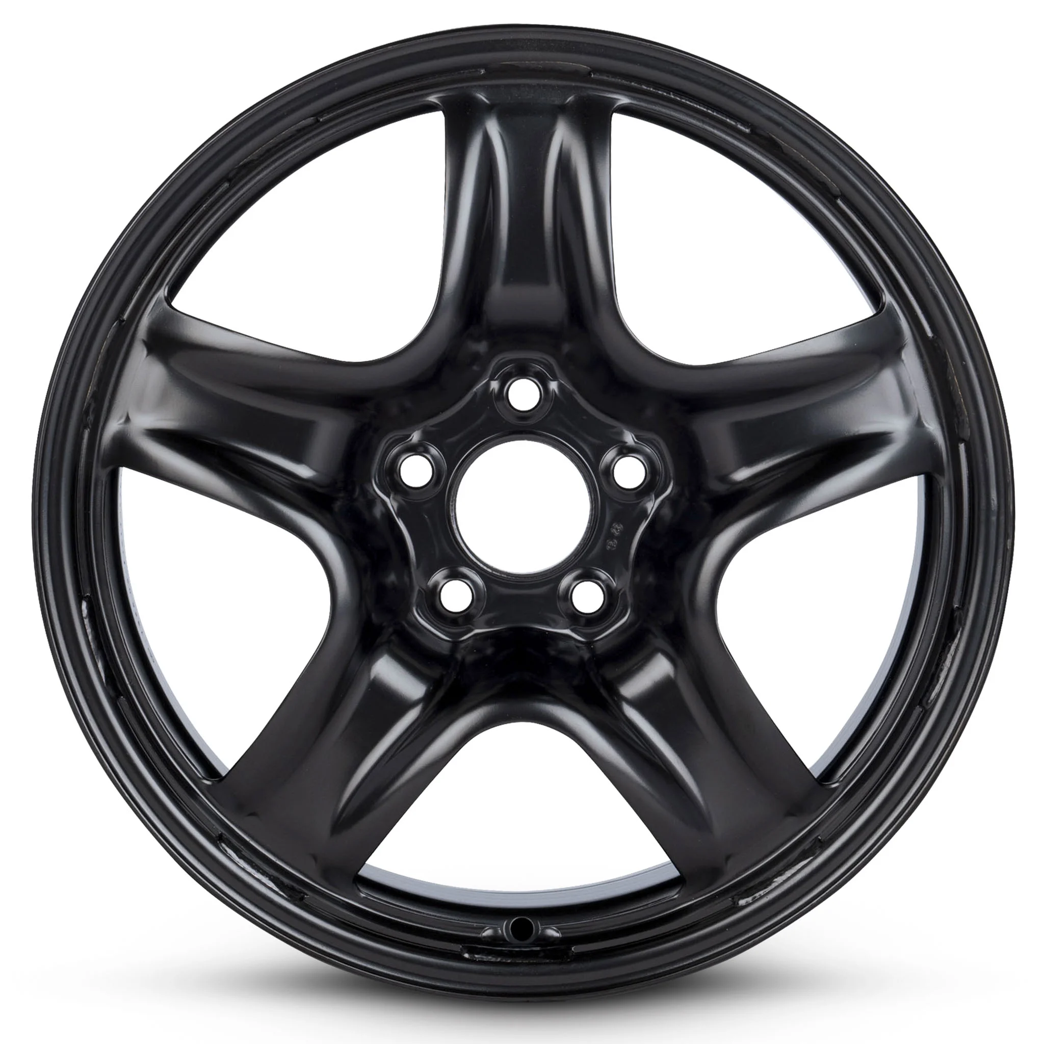 For 2004-2010 Pontiac G6 17 Inch Painted Black Rim - OE Direct Replacement - Road Ready Car Wheel