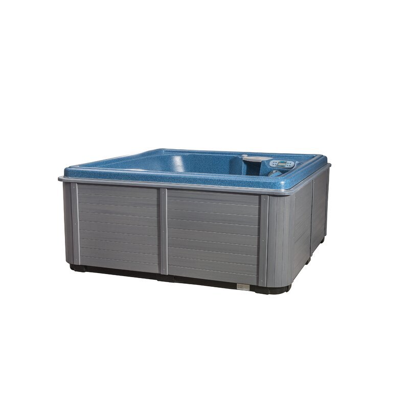 Thermospas 4 - Person 42 - Jet Acrylic Square Hot Tub with Ozonator