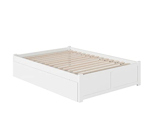 AFI Concord Platform Bed with Footboard & Storage Drawers