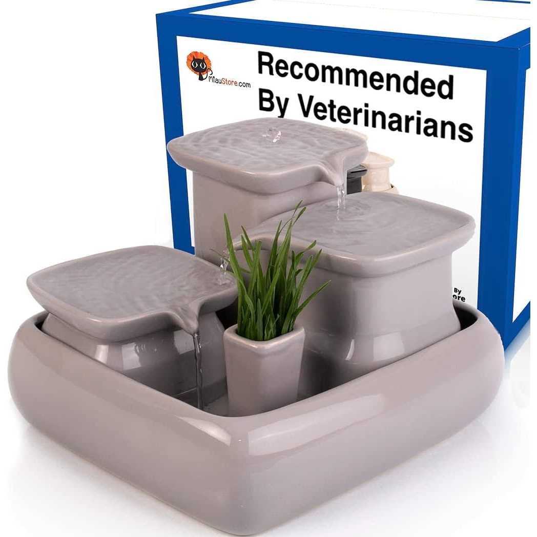 Miaustore Ceramic Cat Water Fountain - Pet Supplies online store