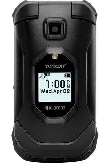 Kyocera DuraXV Extreme E4810 16GB Verizon | Ultra-Rugged Flip Phone IP68 Rated | 4G LTE HD Voice| 5MP Camera | 1770mAh Battery