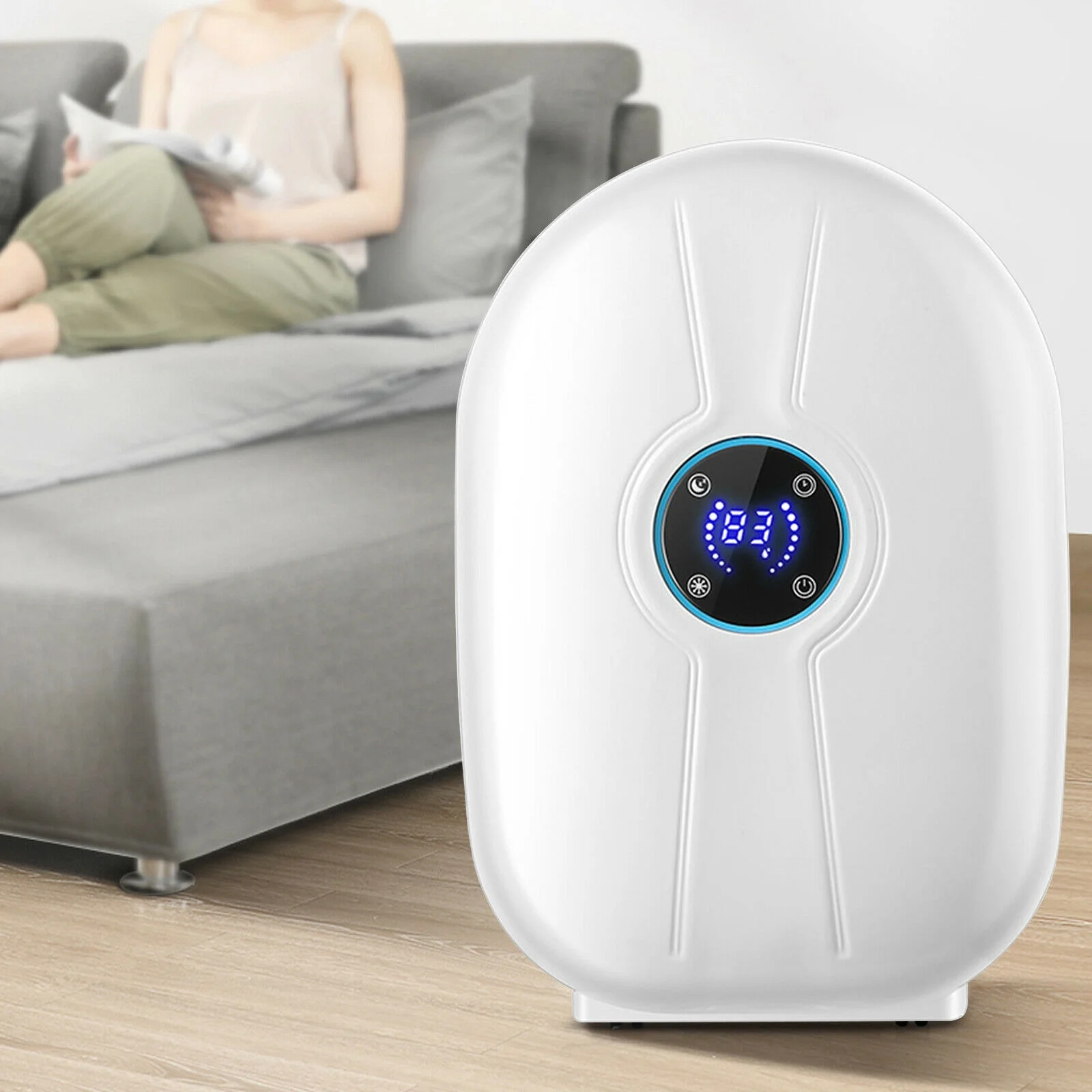 Mini Portable Dehumidifier Mute Home Small Dehumidifier 500ML Capacity For Room