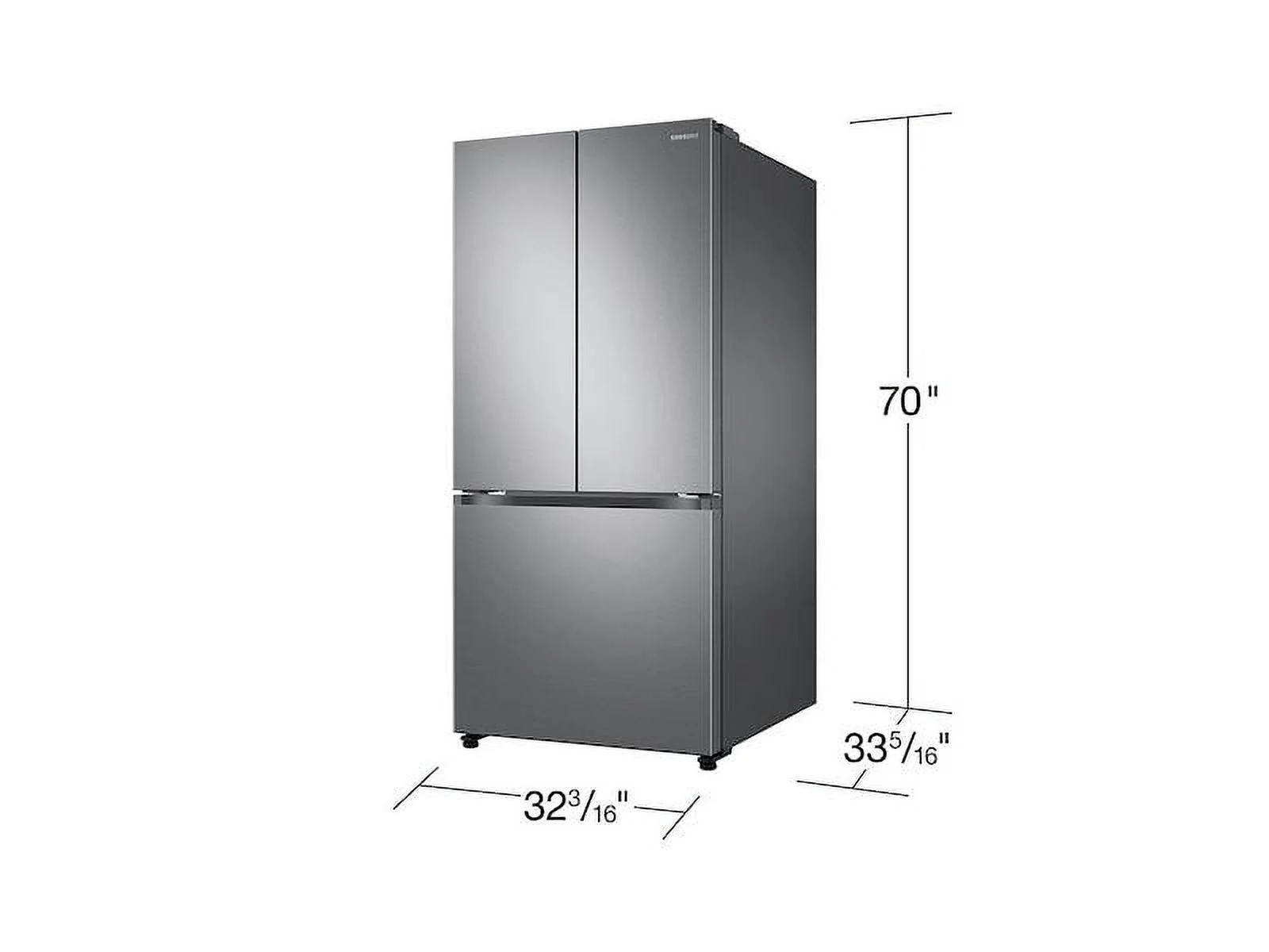 SAMSUNG RF25C5151SR  FRENCH DOOR FREESTANDING REFRIGERATOR Stainless Steel