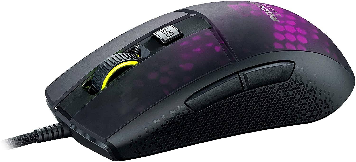 Roccat Burst Pro Extreme Lightweight Optical Pro Gaming Mouse - White