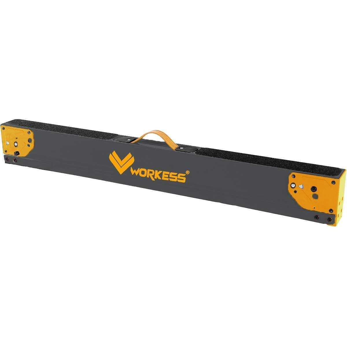 WORKESS Saw Horses 2 Pack Folding, Heavy Duty Sawhorse Table 2600 Lbs Load Capacity with 2x4 Support Legs, Portable Folding and Fast Open Legs and