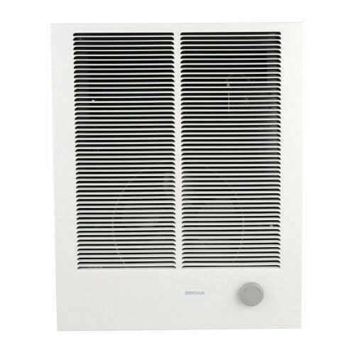 High-Capacity Wall Heater 16-13/32 in. x 20-19/64 in. 4,000-Watt in White 198