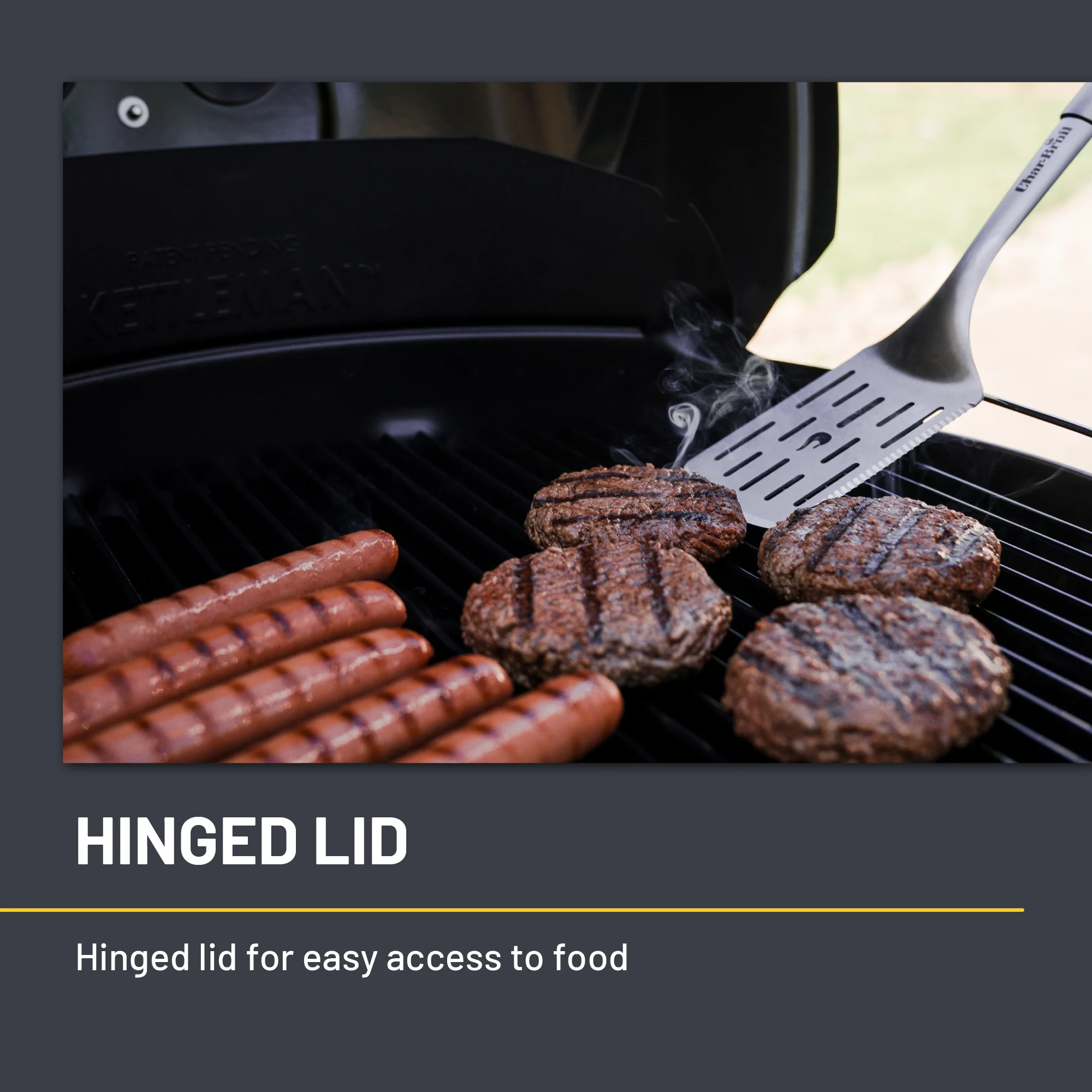 Char-Broil Kettleman® TRU-Infrared™ Charcoal Grill