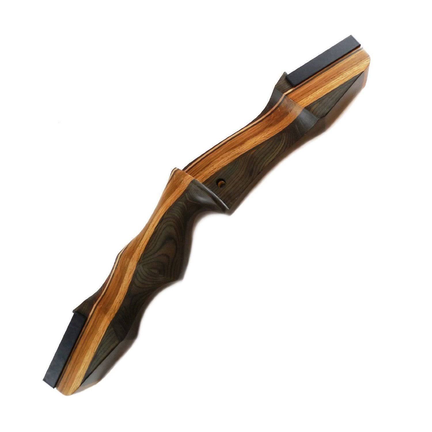 Samick Sage Take Down Recurve Bow Combo Package with Case, Armguard, Stringer, Men&s, Size: One size, Brown