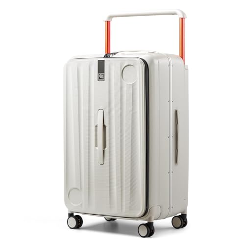Hanke 29 Inch Luggage Suitcases With Spinner Wheels Lightweight PC hardside Rolling Suitcase With Travel Lock, Checked-Large 29-Inch(Blackish Green)