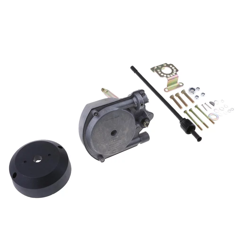 YK7 Single Cable Rotary Steering System W/Helm, Bezel for Marine Boat
