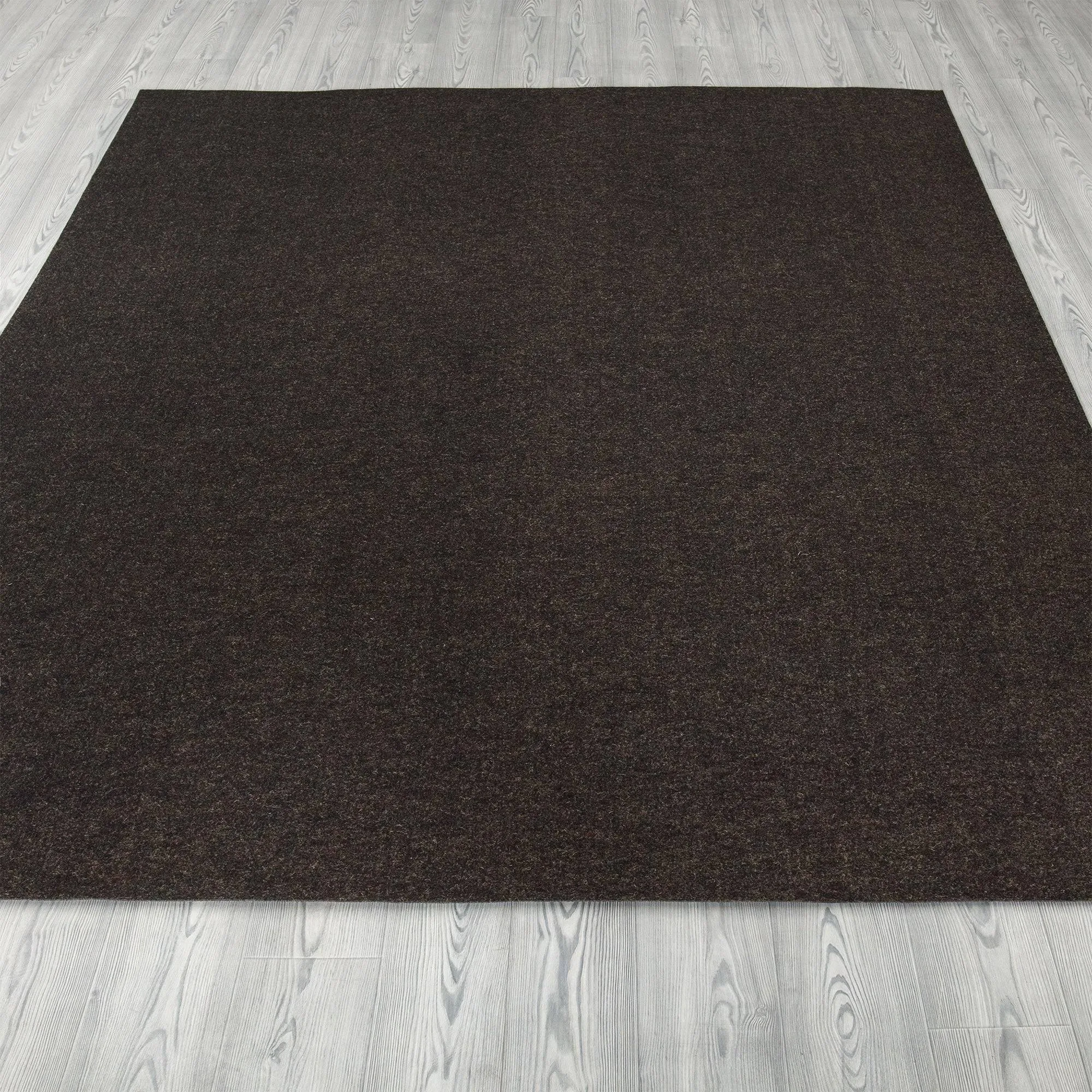 Ottomanson Garage Floor Mat Protective Carpet Mat (7&2x22 x 8&2x22 - Brown)