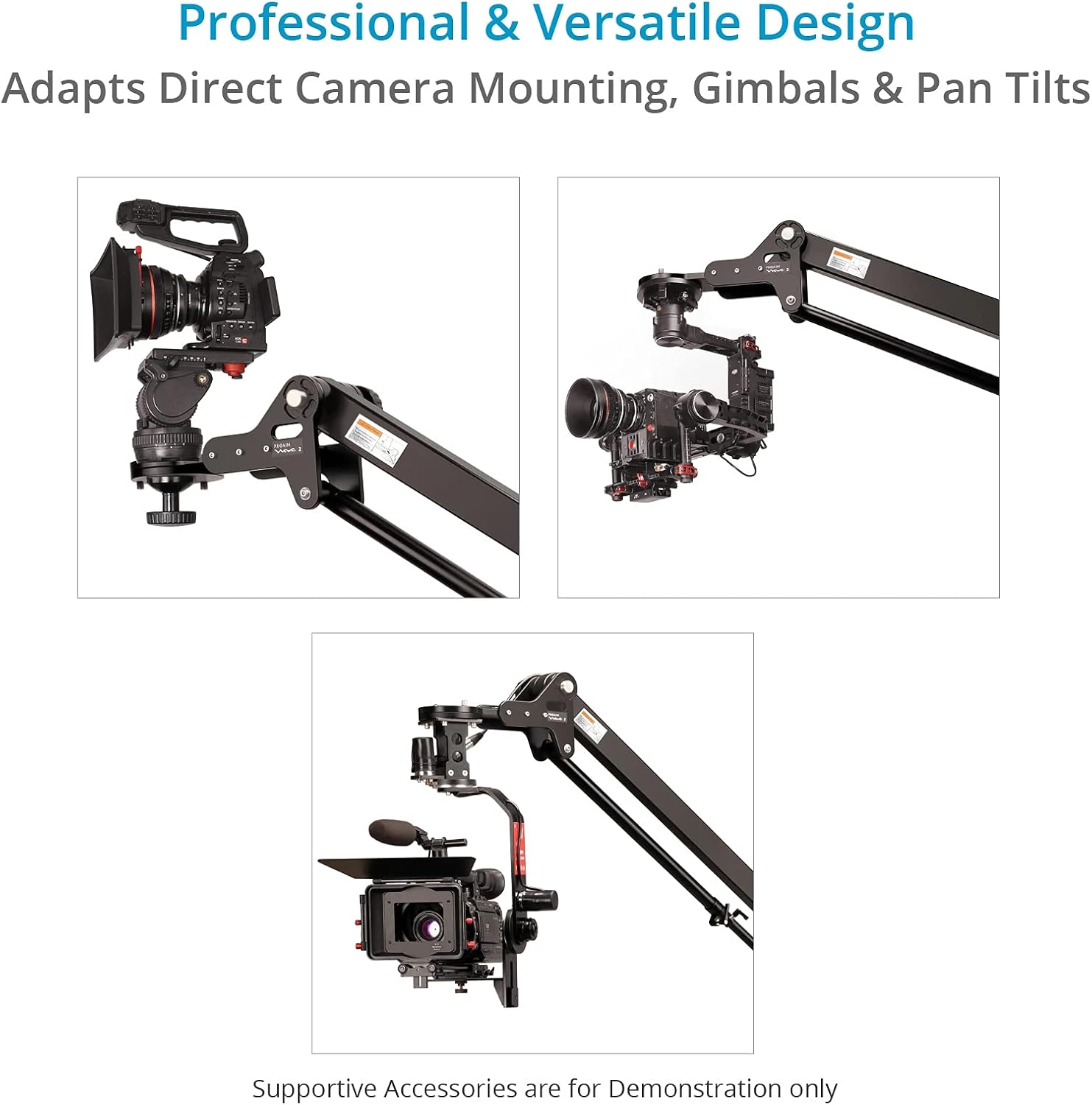 Proaim 7' Wave-2 Video Camera Jib Crane