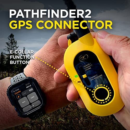 Dogtra Pathfinder 2 GPS Dog Tracker e Collar 9 Mile Long Range LED Light No Monthly fees Free App Waterproof Smartwatch Control Satellite Real Time
