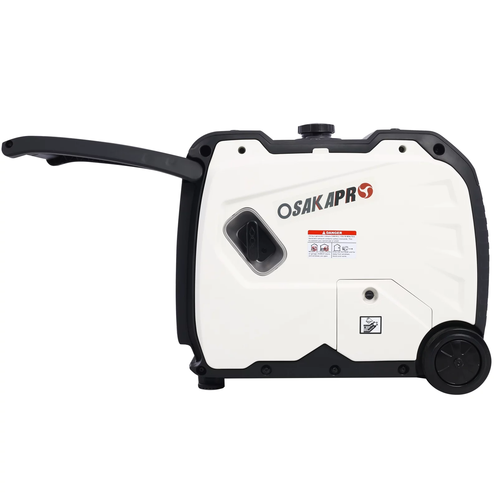 OSAK APR 6.03HP Inverter Generators portable gas powered,Generators for home use,White