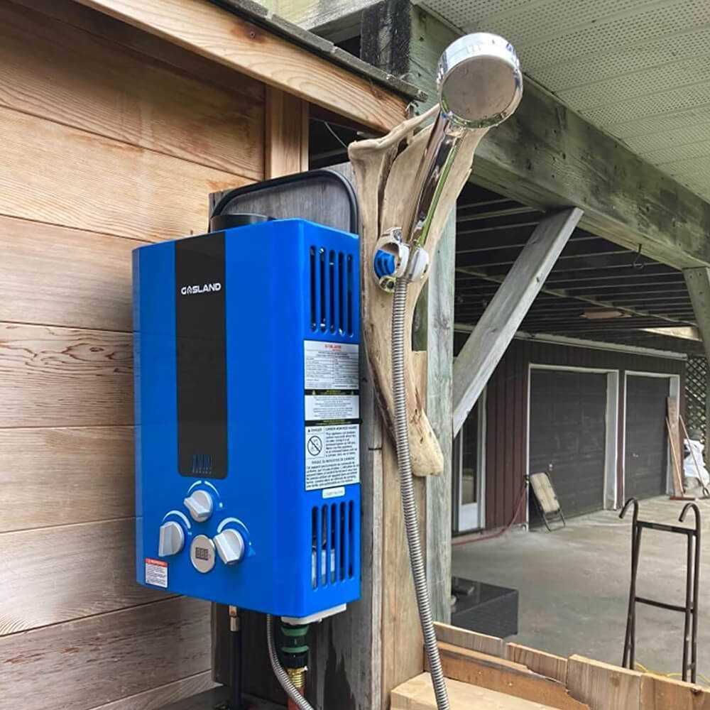 Tankless Water Heater GASLAND Outdoors 1.58GPM 6L Portable Gas - Shop Hardware Tools Online Store