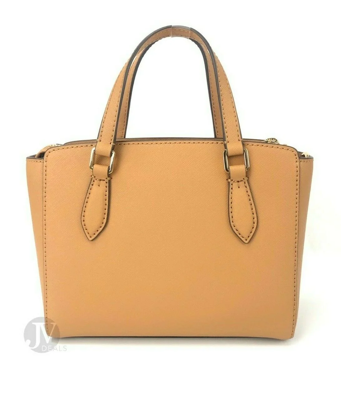 Tory Burch Women's Emerson (64189) Saffiano Leather Mini Top Zip Tote Handbag