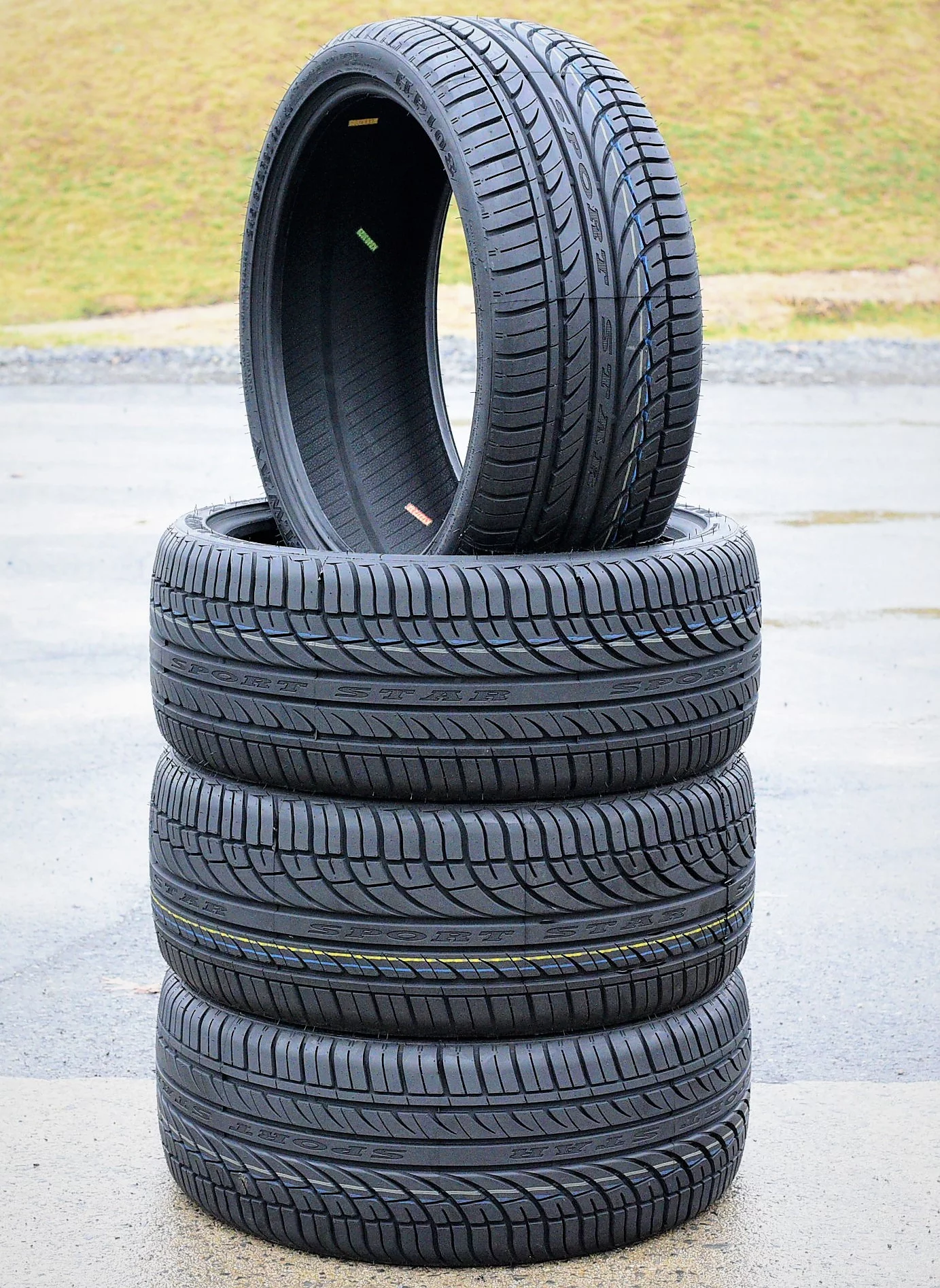 Set of 4 (FOUR) Fullway HP108 225/40R18 ZR 92W XL A/S All Season Performance Tires Fits: 2014-15 Honda Civic Si, 2013 Toyota Corolla LE