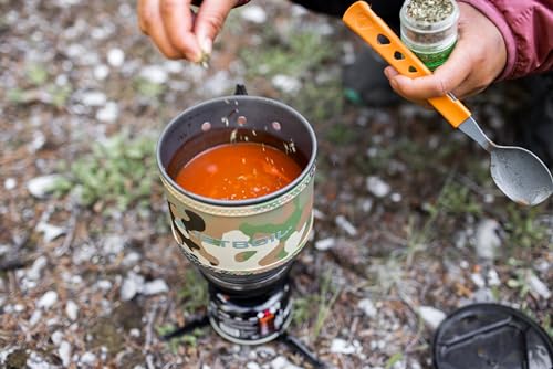 Jetboil MiniMo Camping and Backpacking Stove Cooking System with Adjustable Heat Control