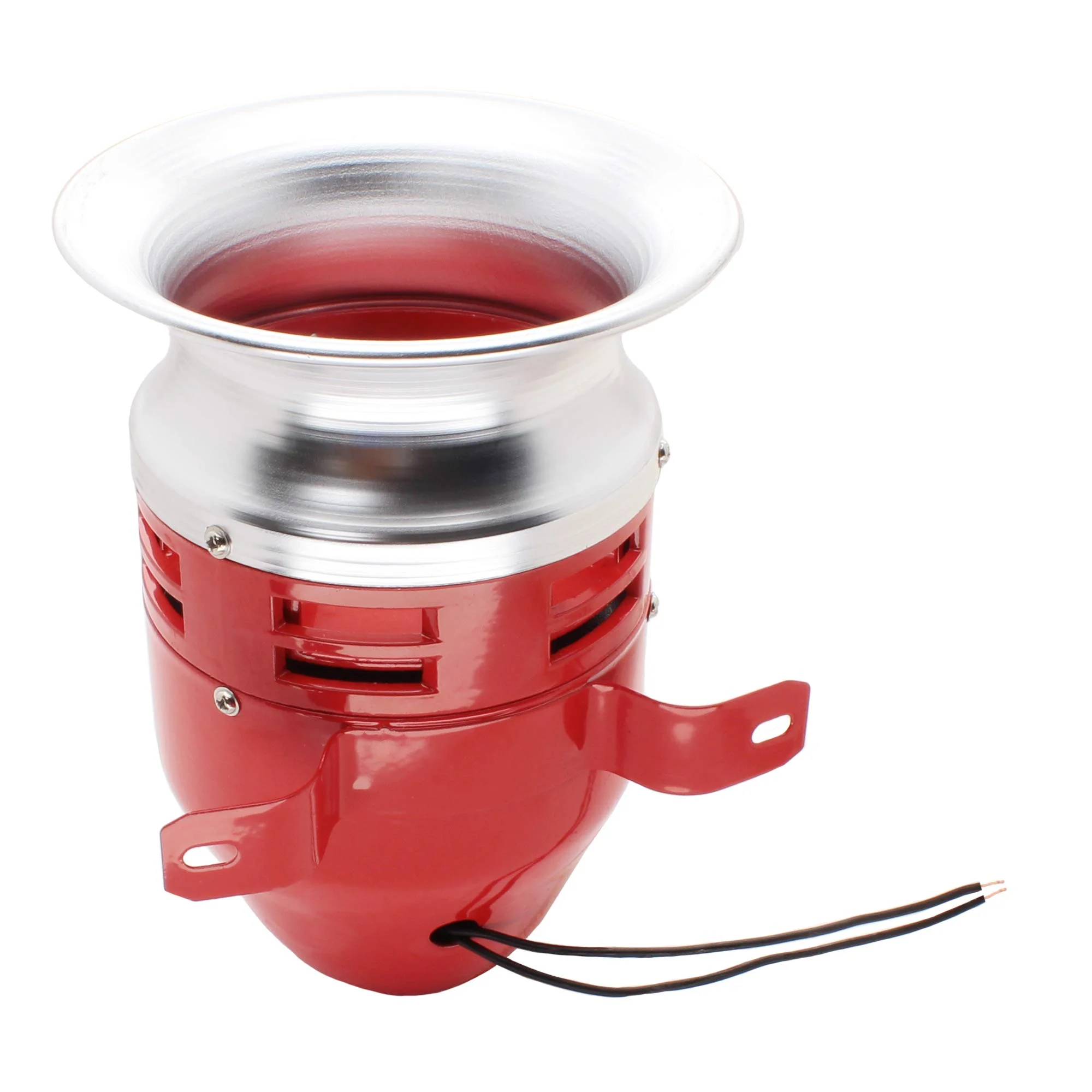 Shopcorp MS-390, 110V Industrial Motor Alarm Bell Horn Sound Buzzer Siren, Decibel Security (112 Decibels)