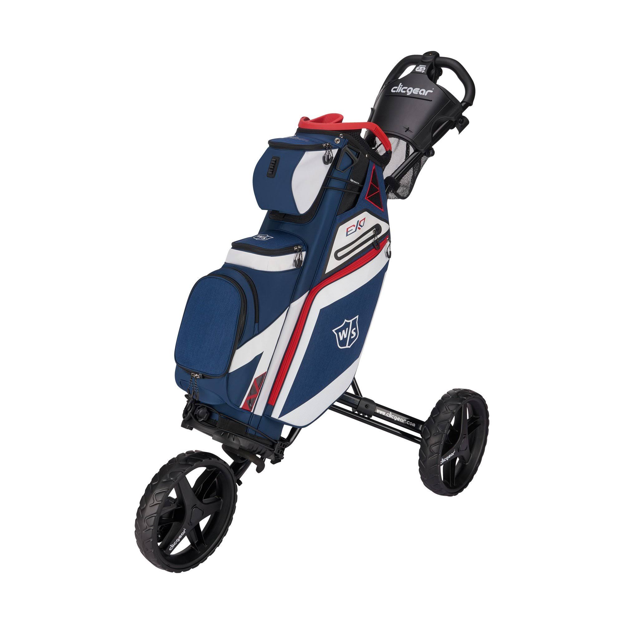 Wilson Exo Black-Royal Golf Cart Bag