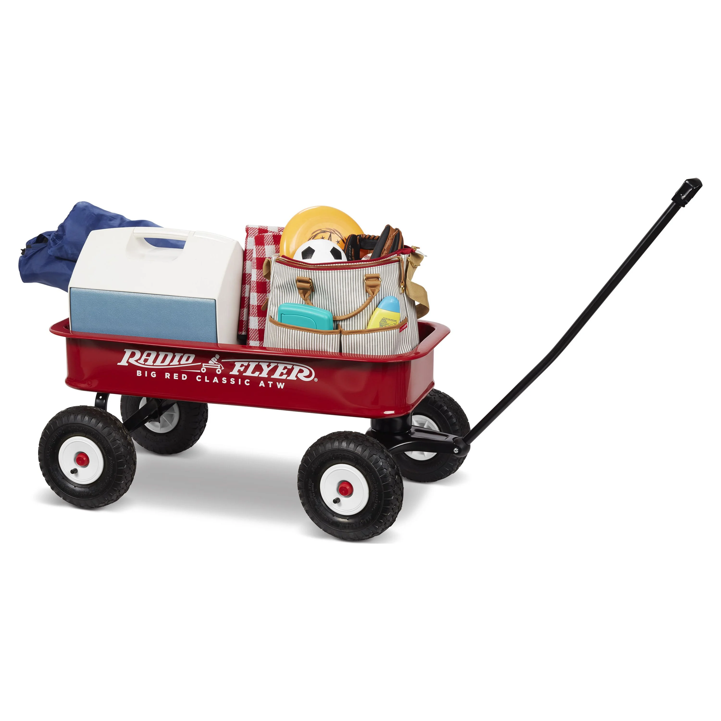 Radio Flyer, Big Red Classic ATW Wagon, All-Terrain Air Tires, Red