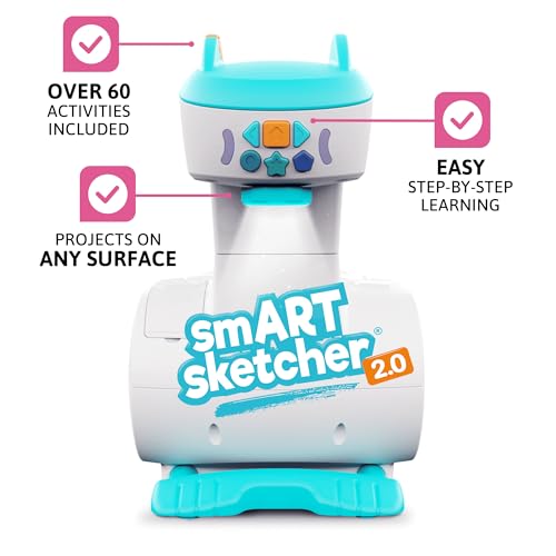 Flycatcher Smart Sketcher 2.0 Projector, Drawing and Tracing Projector for Kids, Educational Arts & Crafts Toy