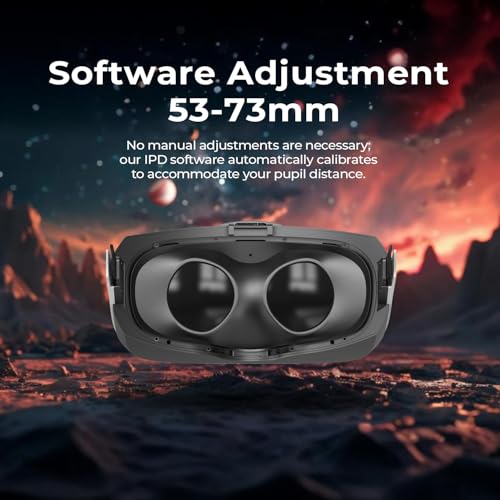 DPVR E3C Virtual Reality Headset, VR Set for Business of Egg Seats Headset, VR Simulator Riders, Moto, Time Machine 6 Seats and VR Flying