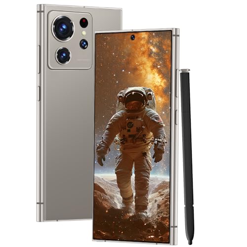 S24 Ultra Unlocked Cell Phones Smartphone with Built-in Pen 8+256GB Android 13 Phones 6.8" HD Screen Dual SIM 108MP+48MP Camera 6800 mAh (Green)