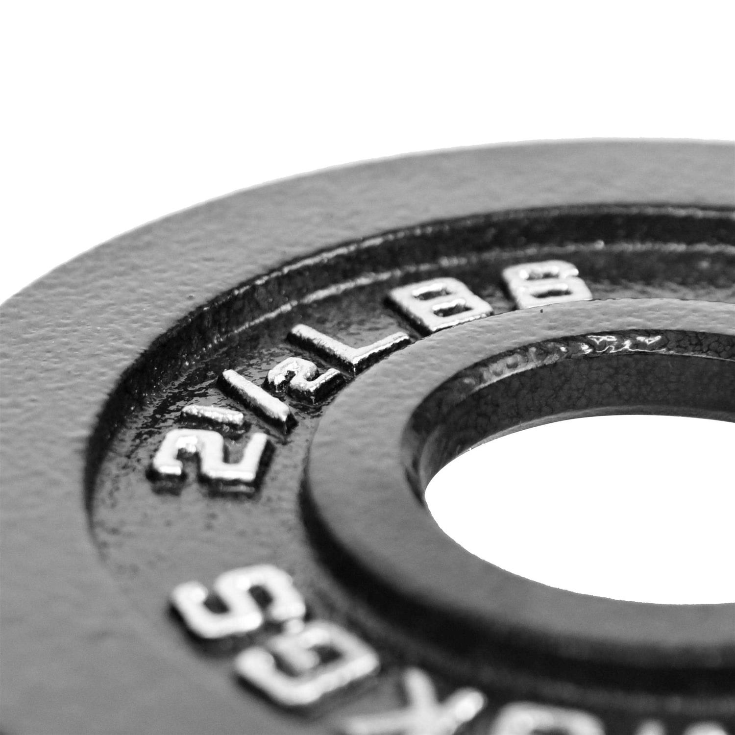 Steel Olympic Plates Set Olympic Standard Premium Coated 2.5lb, 5lb, 10lb, 25lb and for Weight Lifting Powerlifting - Sports Supplies Online Store