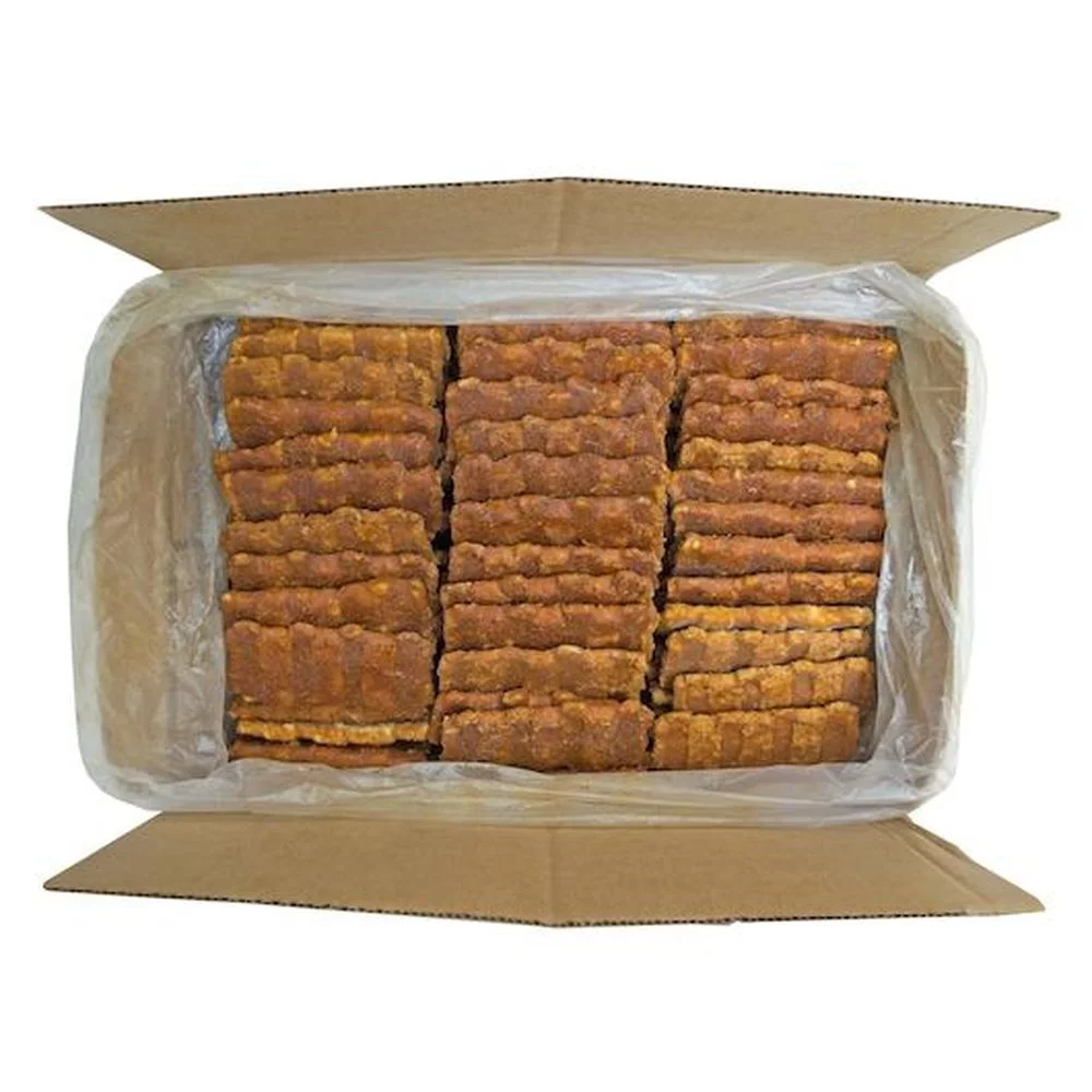 Kings Command Foods Fully Cooked Pork Rib Shaped Patties with BBQ Sauce, 3 Ounce -- 160 per case