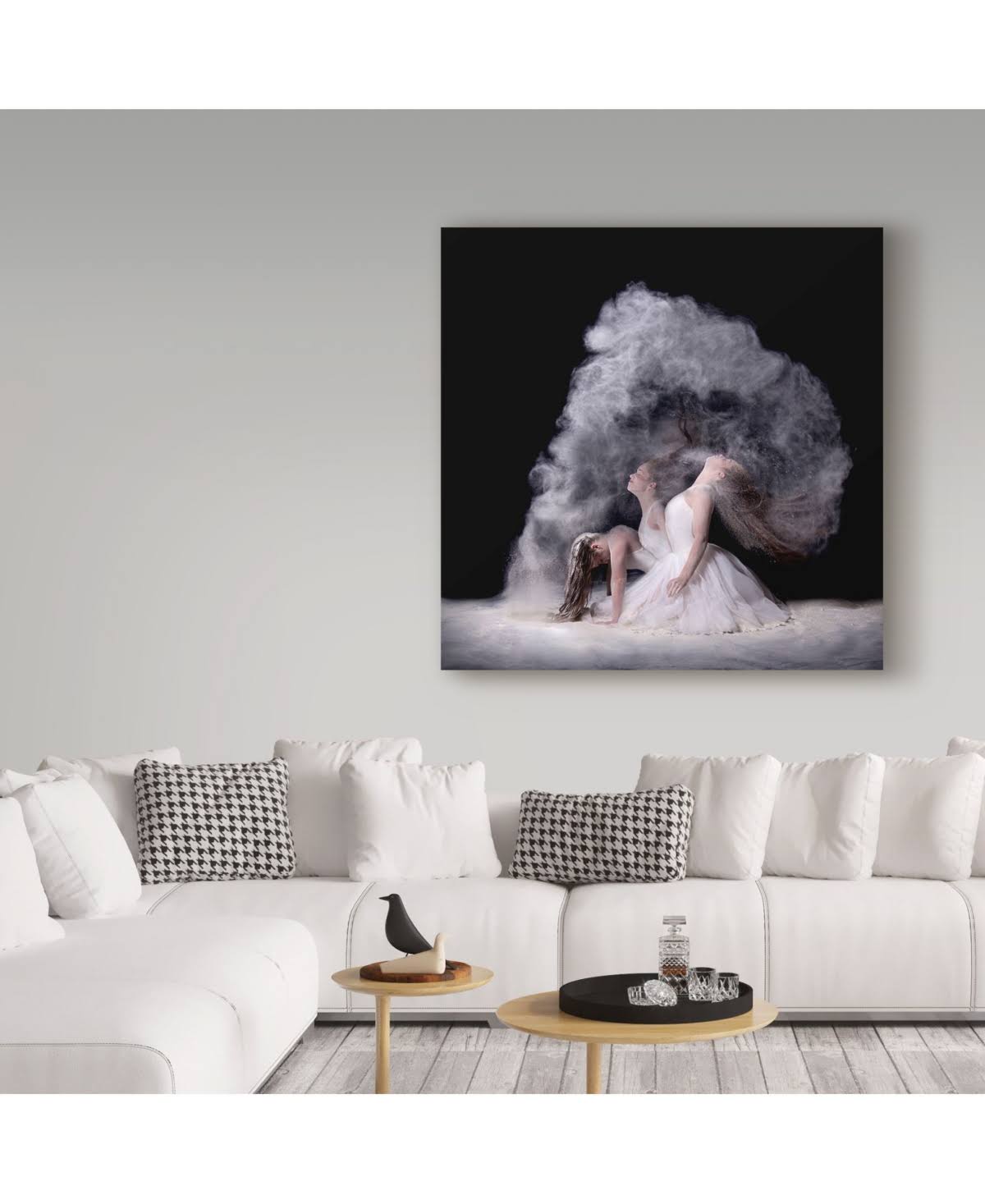 Pauline Pentony Ba &Powder& Canvas Art, Size: 35 x 35