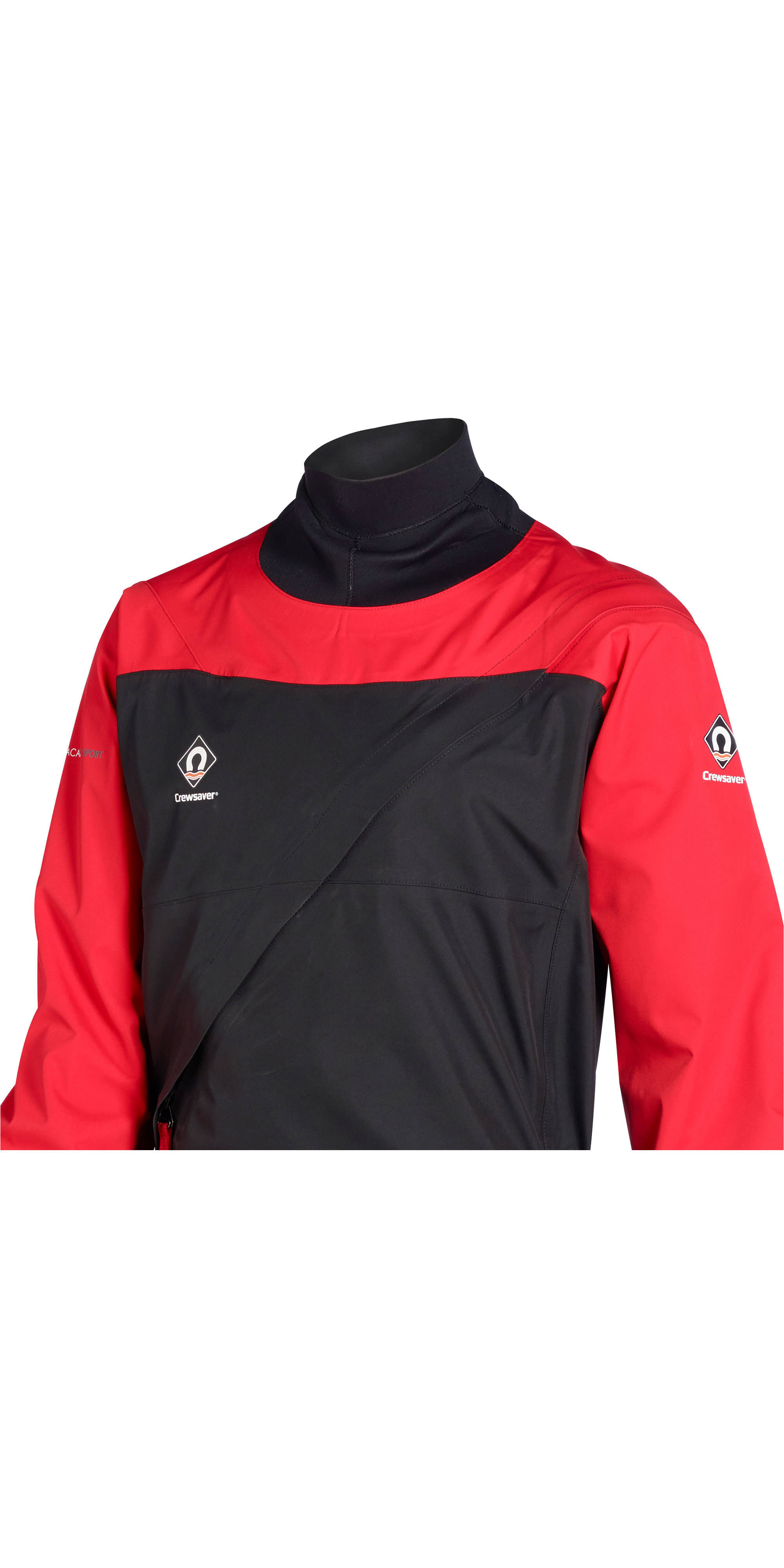2018 Crewsaver Atacama Sport Drysuit Including Undersuit Red / Black 6
