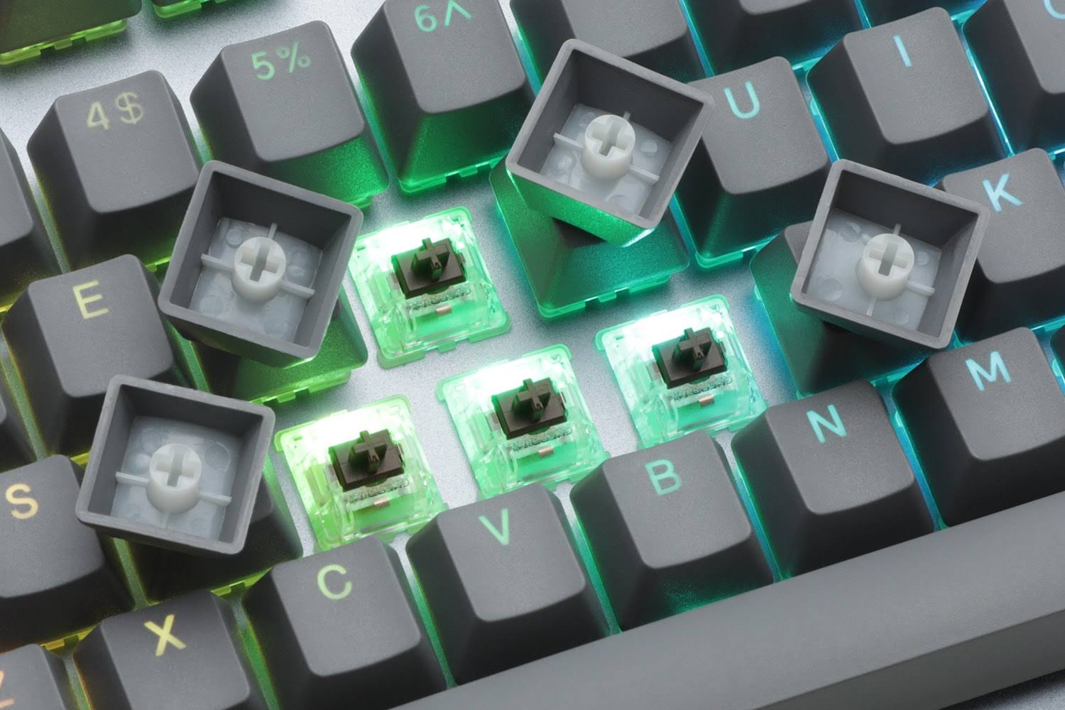 Drop CTRL Mechanical Keyboard - Black - Halo Clear (65g Tactile)