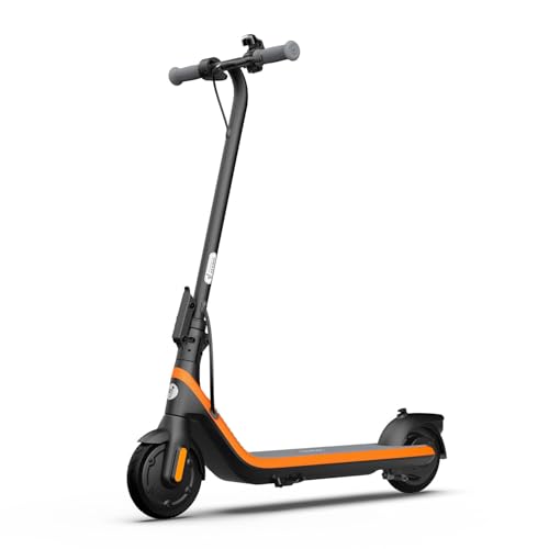 Segway Ninebot eKickScooter - Electric Scooter for Kids 6-14, w/t Adjustable Handlebar Height (Only C2 Pro) for Riders up to 132 lbs