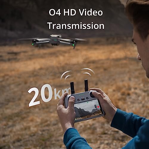 DJI RC 2, Remote Controller with Next-Gen Processor, 20km O4 Transmission, 5.5-inch FHD Screen, 2T4R Antennas, Smart Controller for Drones
