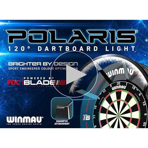 Winmau Polaris 120 Dartboard Light - Sports Supplies Online Store