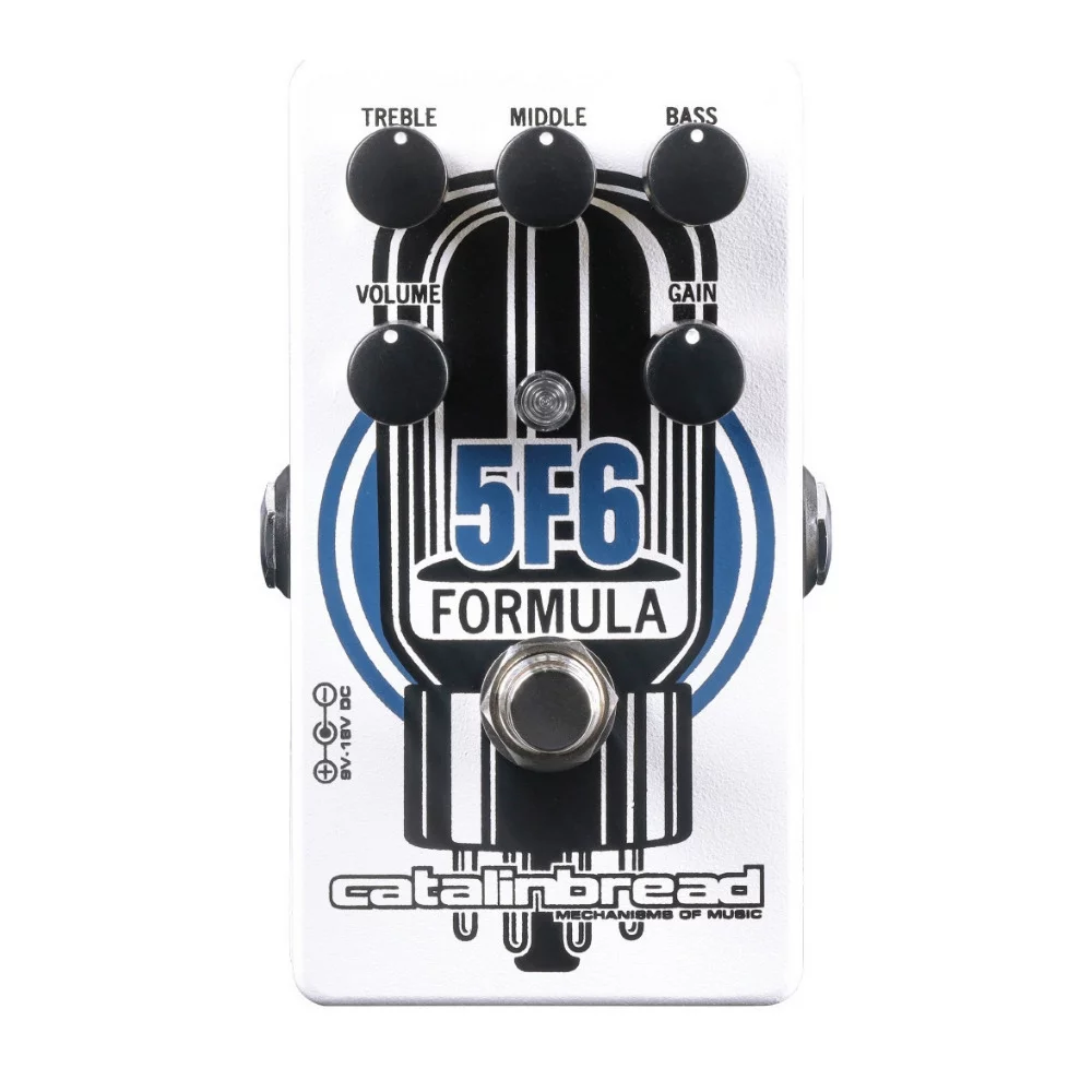 Catalinbread Formula 5F6 Classic Tweed Bassman Foundation Overdrive Pedal