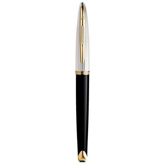 Waterman Carene Deluxe Black Fountain Pen - Medium
