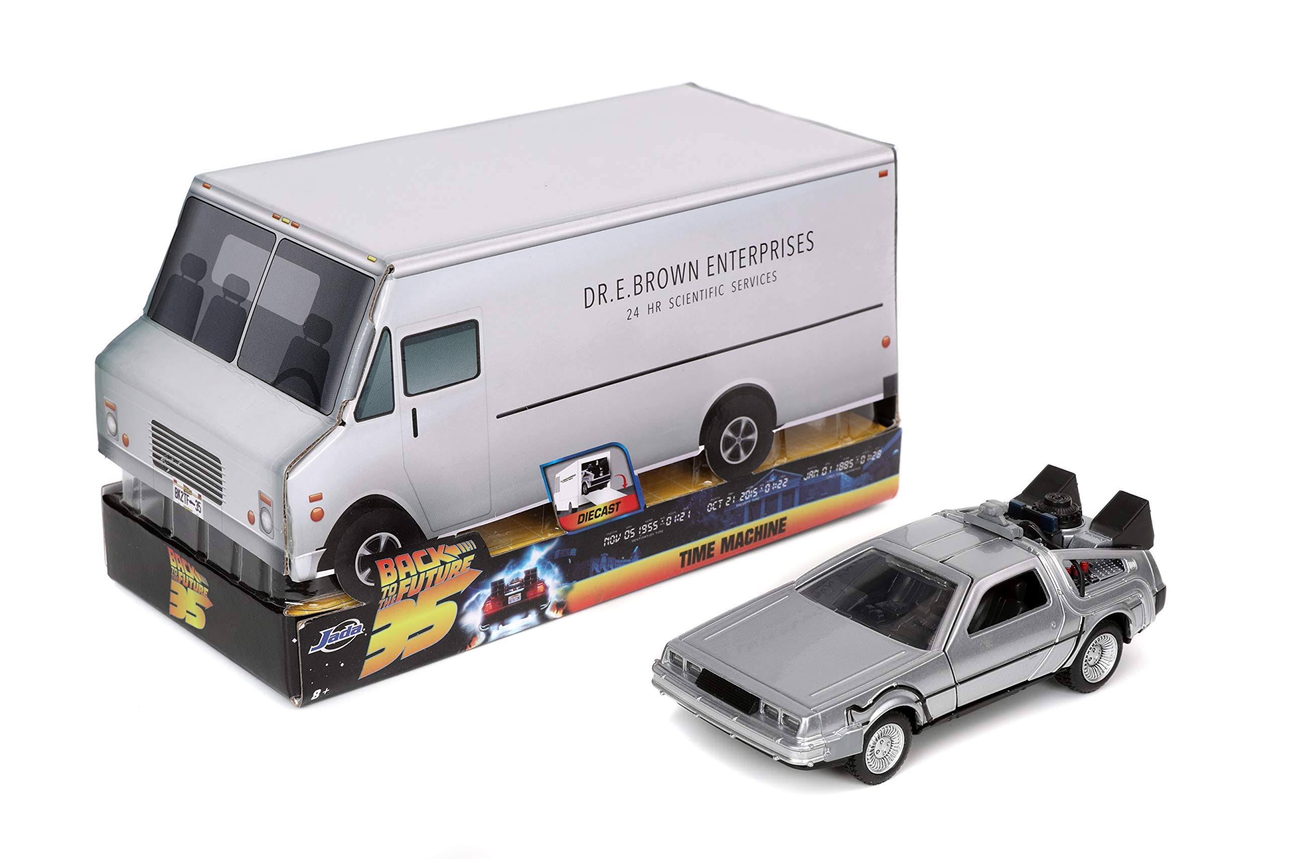 Jada Toys Back to The Future Time Machine Anniversary Edition 1:32 Die-Cast Car (Amazon Exclusive)