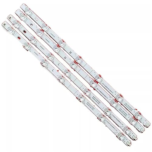 UFDIPLMY 4TV(16pcs) LED Backlight Strip Compatible with Hisense JL.D425E1330-003BS-M_V02 43" TV 43R6E3 43h6g 43R6090G 43H6570G 43R6000GM 14 Lamp