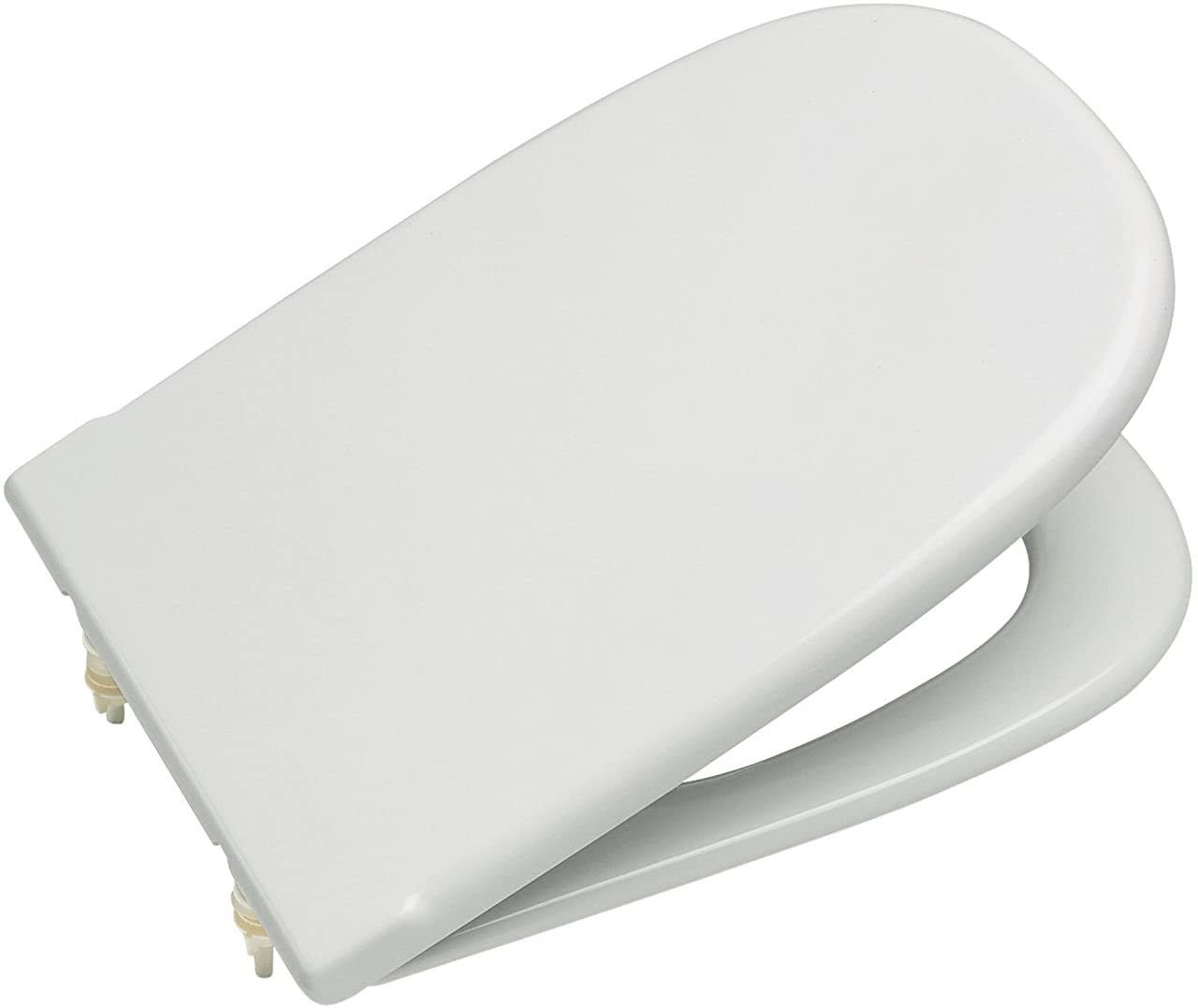 Roca Old Design Dama Replacement WC Toilet Seat with Standard Bar Hinge 801327004 White